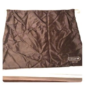 Coach Large Satin Dust Cover